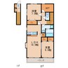 名古屋市営地下鉄桜通線/車道駅 徒歩12分 2階 築14年 2LDKの間取り