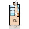名古屋市営地下鉄名城線/矢場町駅 徒歩10分 6階 築5年 1Kの間取り