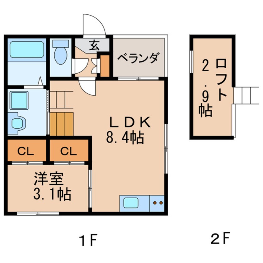 間取図 イルフィオーレ