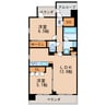 名古屋市営地下鉄東山線/伏見駅 徒歩5分 9階 築6年 2LDKの間取り