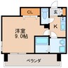 名古屋市営地下鉄東山線/新栄町駅 徒歩2分 8階 築5年 1Kの間取り