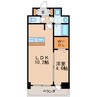 名古屋市営地下鉄東山線/新栄町駅 徒歩2分 4階 築6年 1LDKの間取り