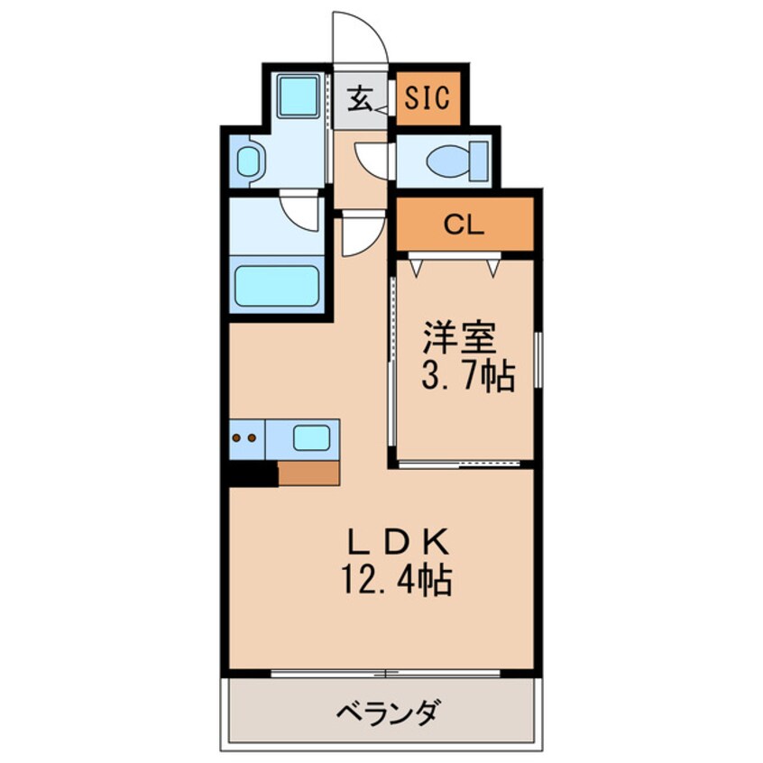 間取図 ポルタニグラ千種