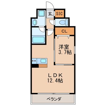 間取図 ポルタニグラ千種