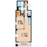 ポルタニグラ千種 1LDKの間取り