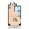 徳川アローファンハイツ 1Rの間取り
