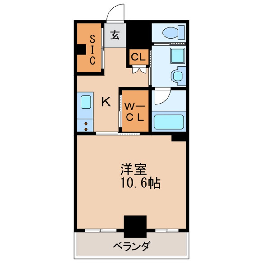 間取図 Chateau Cerulean 代官町