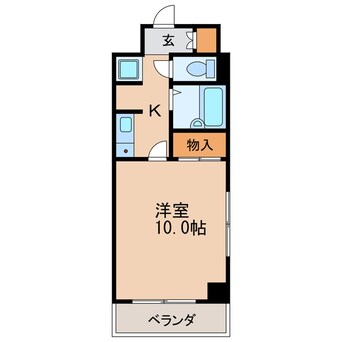 間取図 メイセイハイツⅡ