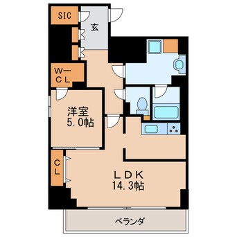 間取図 セイワパレス丸の内駅前