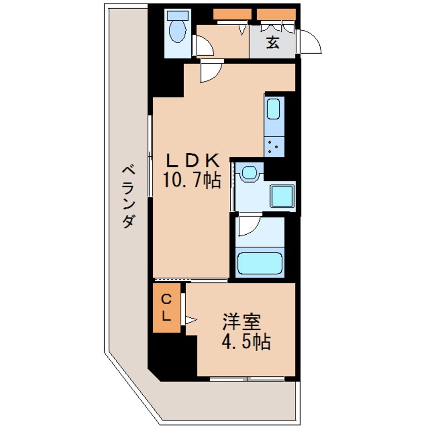 間取図 セイワパレス丸の内駅前