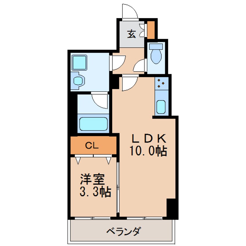 間取図 セイワパレス丸の内駅前