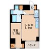 名古屋市営地下鉄桜通線/高岳駅 徒歩9分 9階 築5年 1LDKの間取り