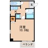 名古屋市営地下鉄名城線/久屋大通駅 徒歩1分 5階 築36年 1Kの間取り