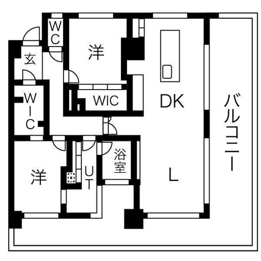 間取図 AREX丸の内Ⅱ