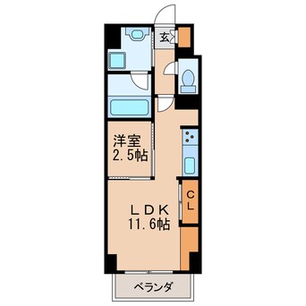 間取図 AREX丸の内Ⅱ