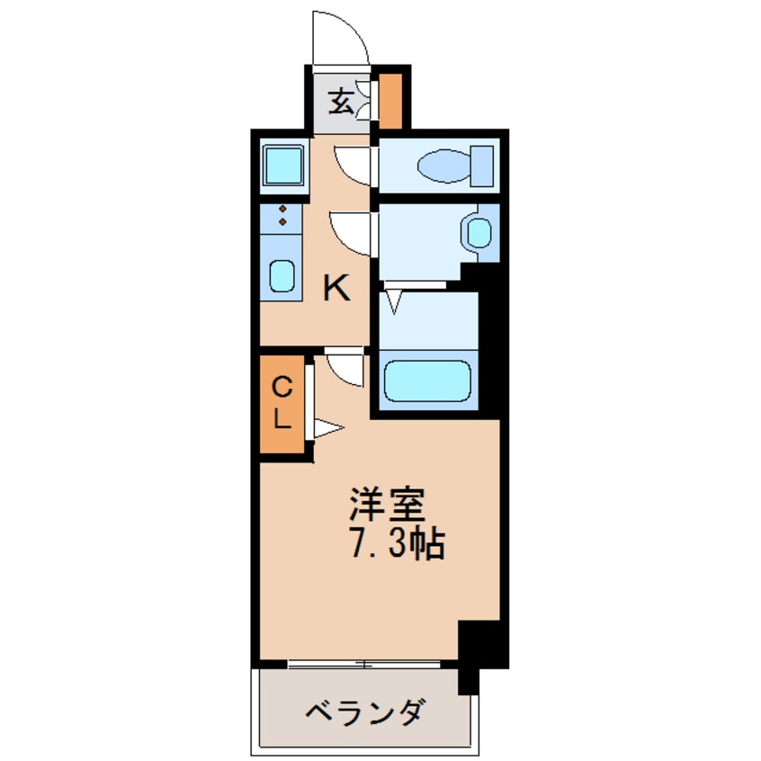 間取図 名古屋市営地下鉄東山線/新栄町駅 徒歩5分 15階 築5年