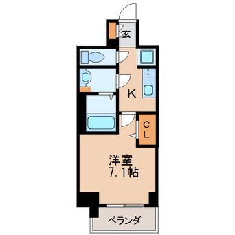 間取図 プレサンスＴＨＥ久屋大通レジェンド