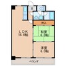 名古屋市営地下鉄東山線/新栄町駅 徒歩6分 7階 築37年 2LDKの間取り