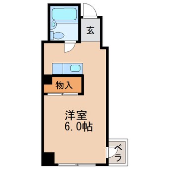 間取図 グリーンハイツ錦