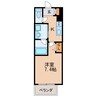 リヴシティ新栄 1Kの間取り