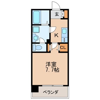 間取図 ラ シェンテ丸の内