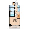 名古屋市営地下鉄名城線/矢場町駅 徒歩10分 10階 築4年 1Kの間取り