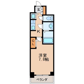 間取図 S-RESIDENCE葵Ⅱ