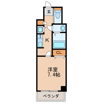 間取図 S-RESIDENCE葵Ⅱ