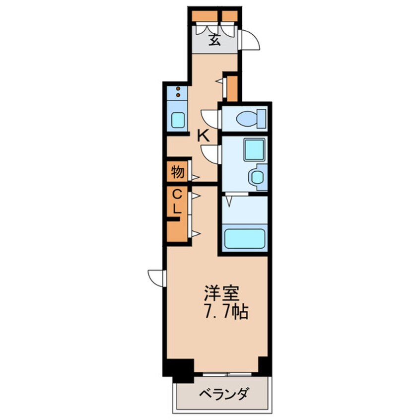 間取図 S-RESIDENCE葵Ⅱ