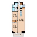 プラウド久屋大通の間取図