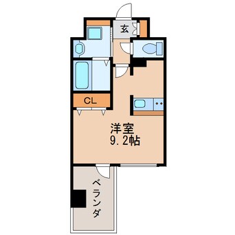 間取図 アドバンス名古屋モクシー