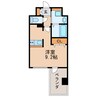 名古屋市営地下鉄東山線/新栄町駅 徒歩9分 2階 築4年 1Rの間取り
