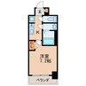 アドバンス名古屋モクシー 1Kの間取り