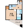 CAVANA新栄 1Kの間取り