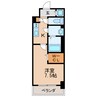 エスリード新栄プライム 1Kの間取り