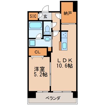 間取図 アースグランデ泉