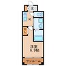 名古屋市営地下鉄東山線/新栄町駅 徒歩8分 1階 築4年 1Kの間取り