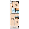 名古屋市営地下鉄東山線/新栄町駅 徒歩2分 2階 築4年 2LDKの間取り
