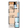 REGALEST名城公園 1LDKの間取り
