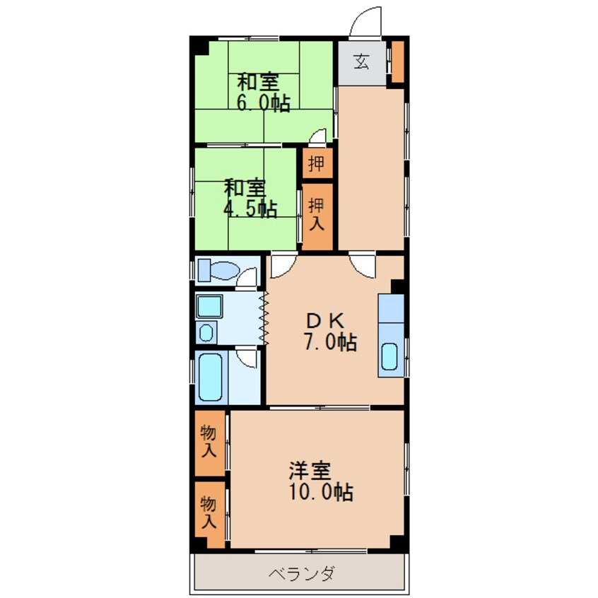 間取図 伊藤ビル