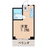 名古屋市営地下鉄名城線/矢場町駅 徒歩6分 3階 築34年 1Rの間取り