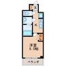 名古屋市営地下鉄東山線/新栄町駅 徒歩3分 9階 築3年 1Kの間取り