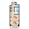 名古屋市営地下鉄東山線/新栄町駅 徒歩3分 9階 築3年 1DKの間取り
