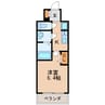 名古屋市営地下鉄東山線/新栄町駅 徒歩5分 4階 築3年 1Kの間取り