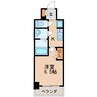 プレサンスTHE新栄 1Kの間取り