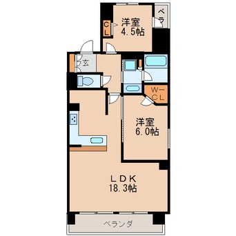間取図 名古屋市営地下鉄東山線/栄駅 徒歩5分 12階 築4年