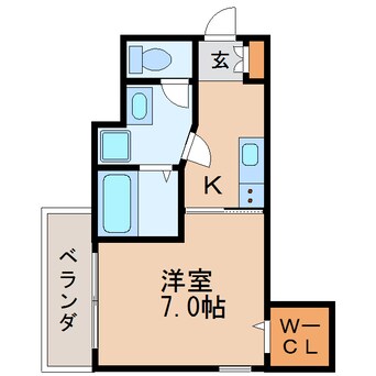 間取図 ラ・ルーシュ泉