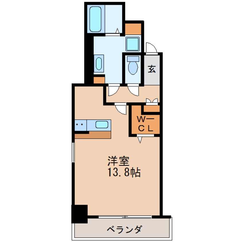 間取図 ラ・ルーシュ泉