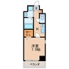 名古屋市営地下鉄東山線/千種駅 徒歩3分 7階 築3年 1Kの間取り