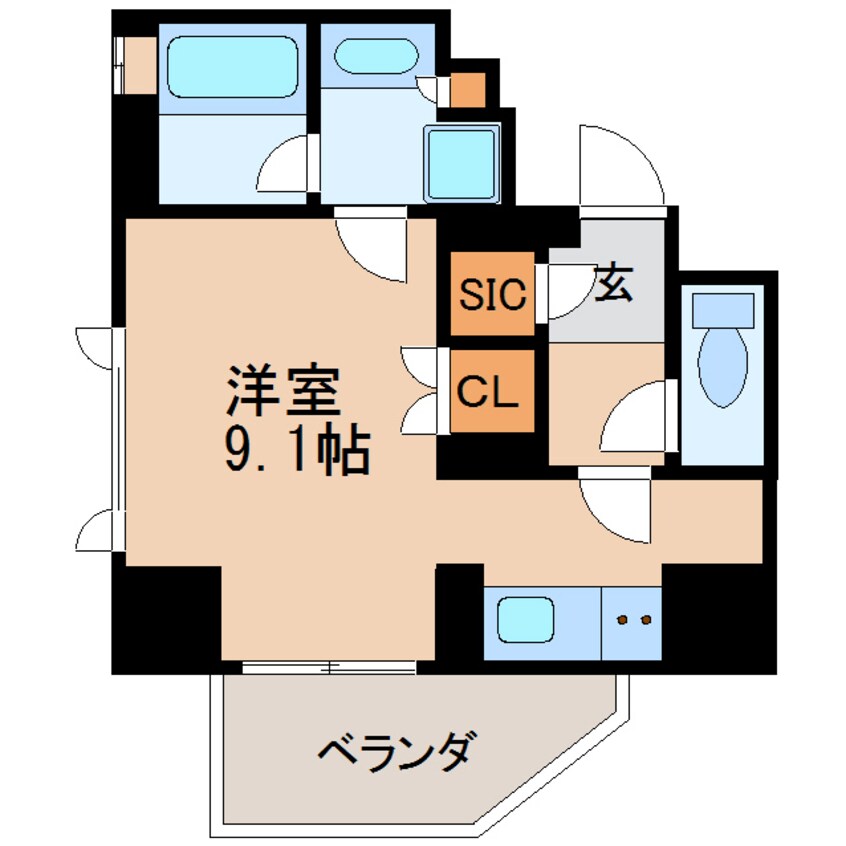 間取図 オープンレジデンシア栄THE COURT